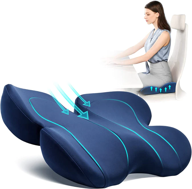 Sædehynde Ergonomisk Halebenaflastningspude mod Tryksmerter, Forår 2026 Velværegaveidé