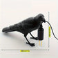 Elegant Raven Bird Lamp - 12" Elegant Nightstand Light, Cozy Home Accent