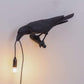 Elegant Raven Bird Lamp - 12" Elegant Nightstand Light, Cozy Home Accent