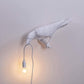 Elegant Raven Bird Lamp - 12" Elegant Nightstand Light, Cozy Home Accent