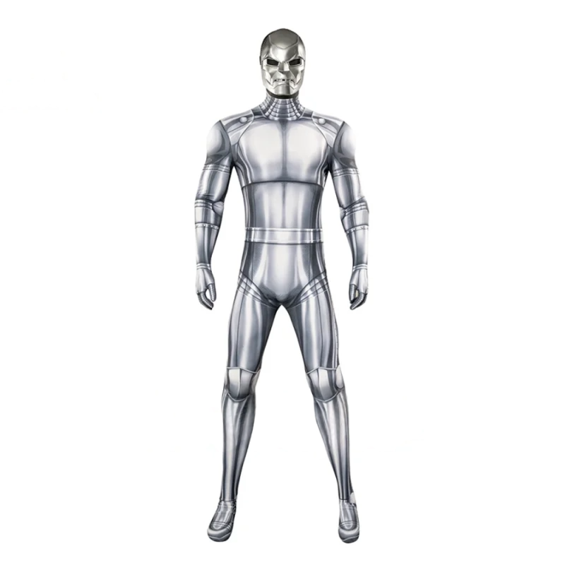 Doctor Doom cosplay-kostyme sett kappe maske Halloween 2025