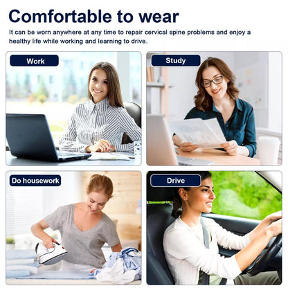 Dispositif de traction cervicale – Décompression par thérapie thermique à airbag, soulagement de la douleur automne 2025