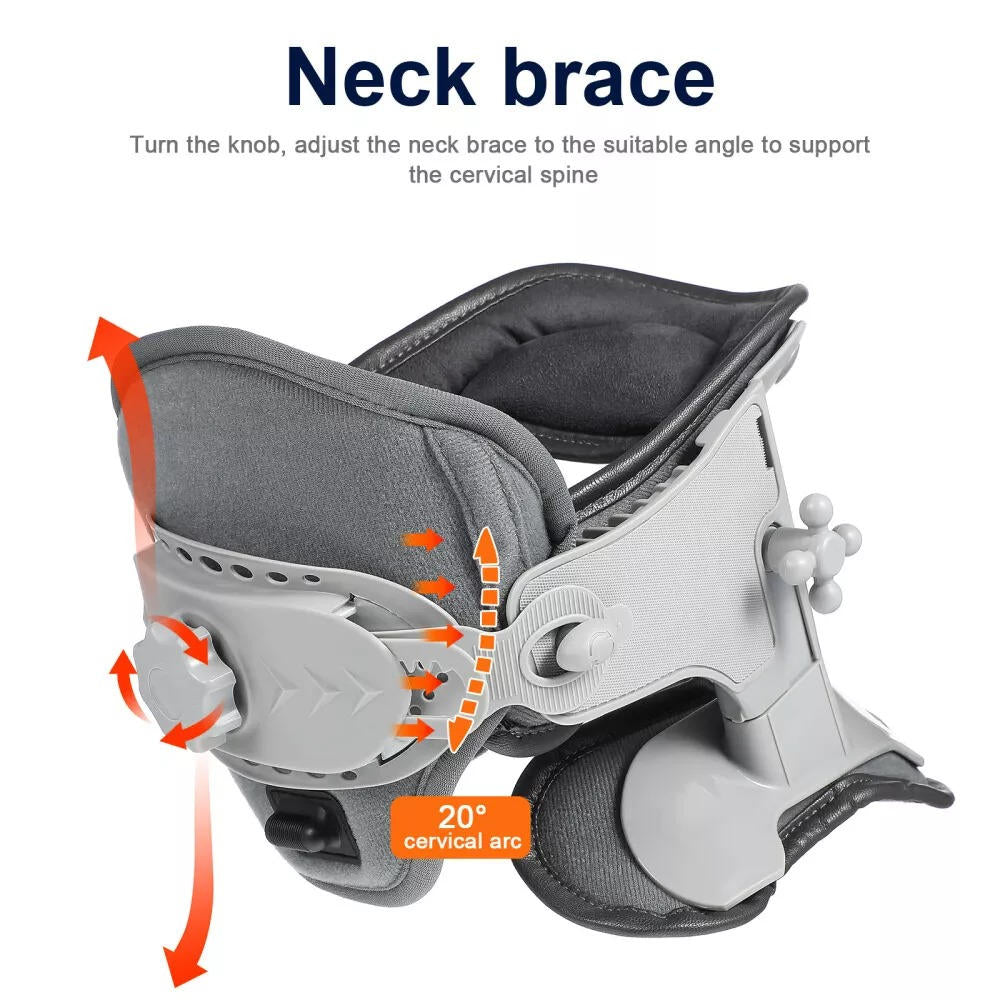 Dispositif de traction cervicale – Décompression par thérapie thermique à airbag, soulagement de la douleur automne 2025