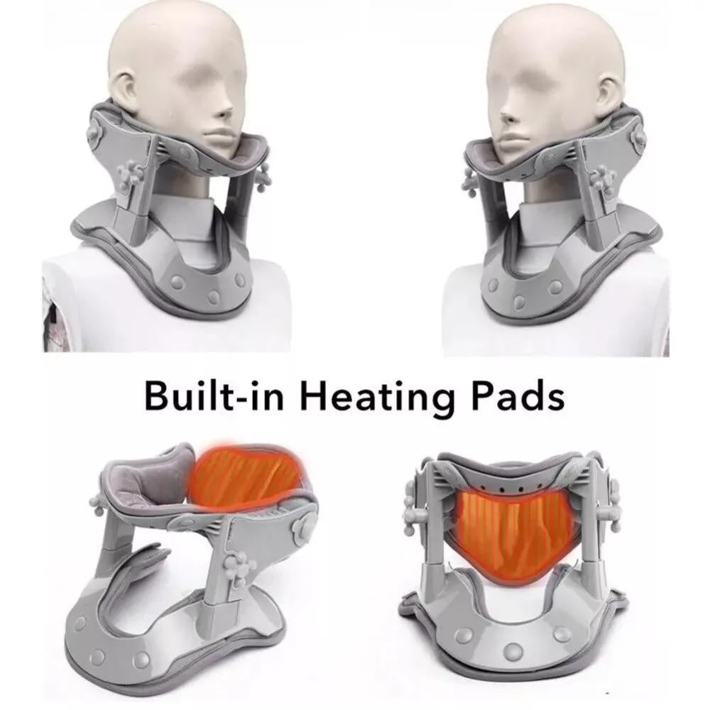 Dispositif de traction cervicale – Décompression par thérapie thermique à airbag, soulagement de la douleur automne 2025