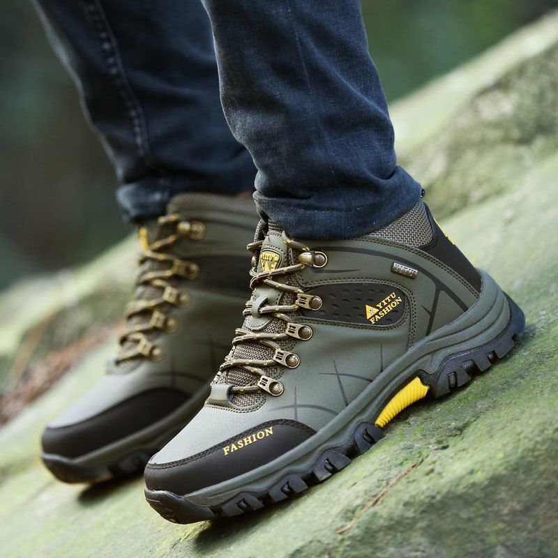 Atmungsaktive Herren-Taktikstiefel - Knöchelhoch, Mesh, Outdoor