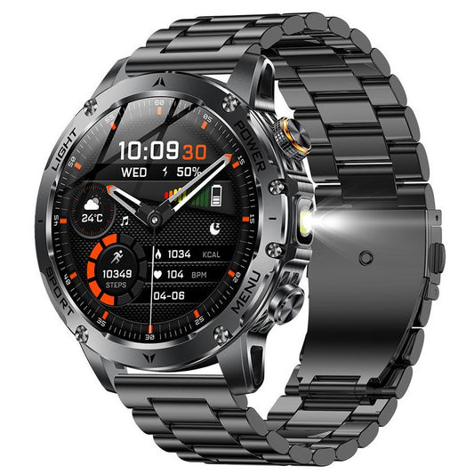 Smartwatch Rugged Outdoor GPS – 1.7 Inch AMOLED, Fall 2025 Trend, 1000mAh Battery, IP69K Waterproof, Bluetooth Calling