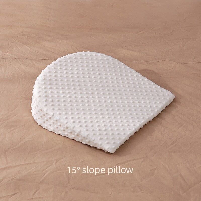 Soft Memory Foam Baby Feeding Wedge Pillow - Adjustable Anti-Reflux Support for Infants, Portable Comfort for Stress-Free Feedings