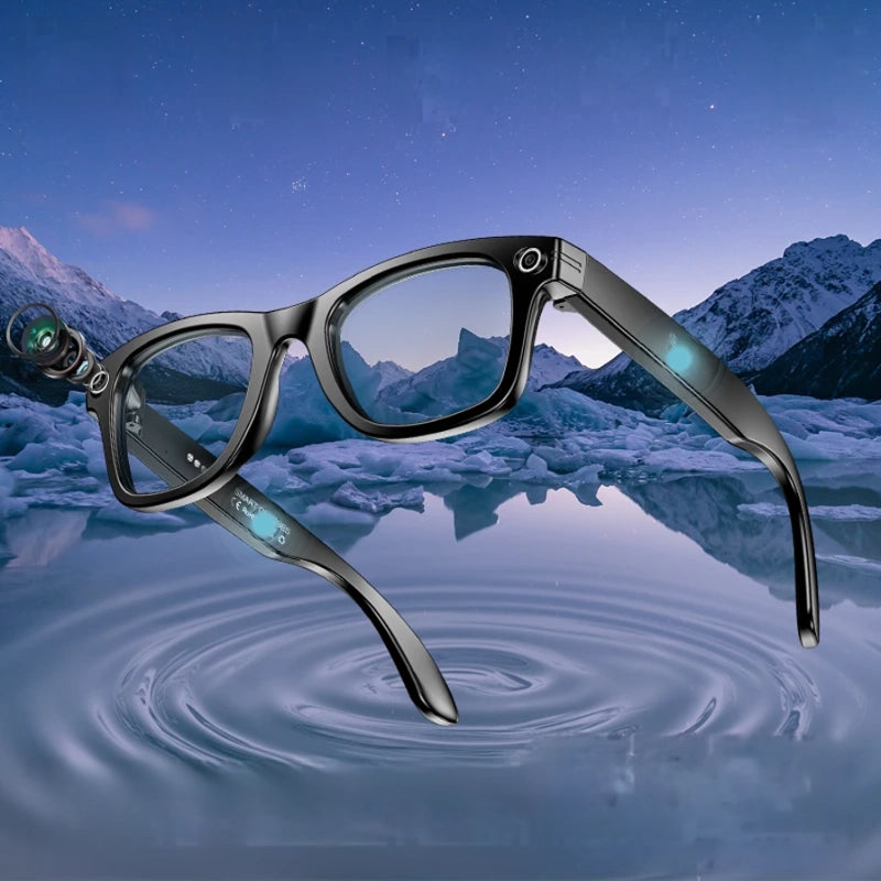 AI Smart Glasses 720P Translation Camera Sunglasses